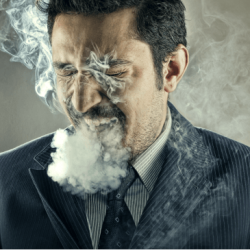 Por qué mi cachimba sabe a quemado