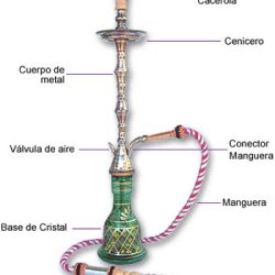Partes de una cachimba